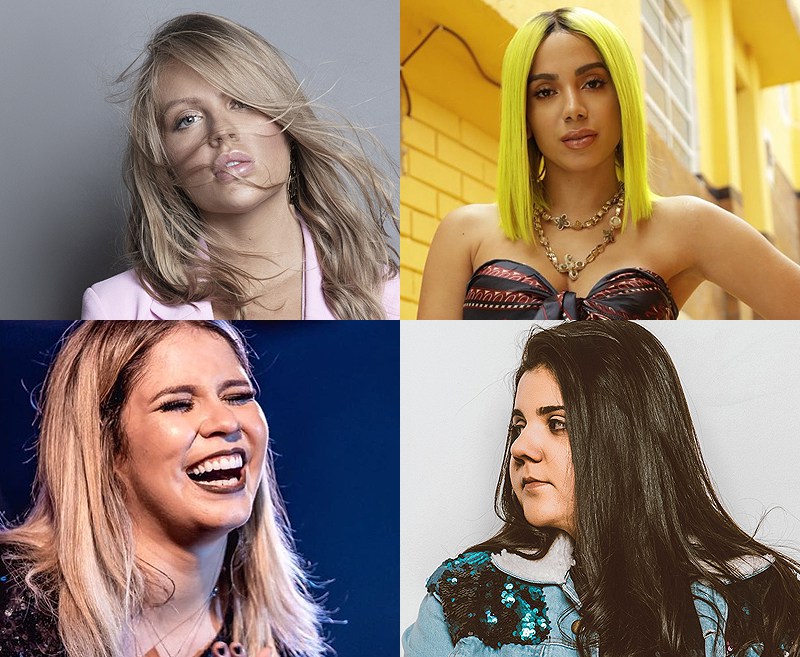 Luísa Sonza domina o topo do Spotify Brasil com seis músicas de