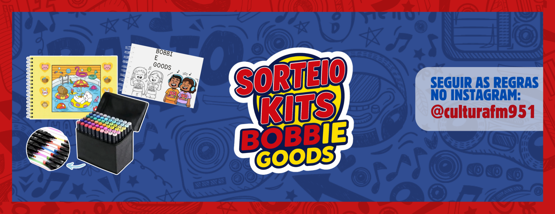 Sorteio Kits Bobbie Goods
